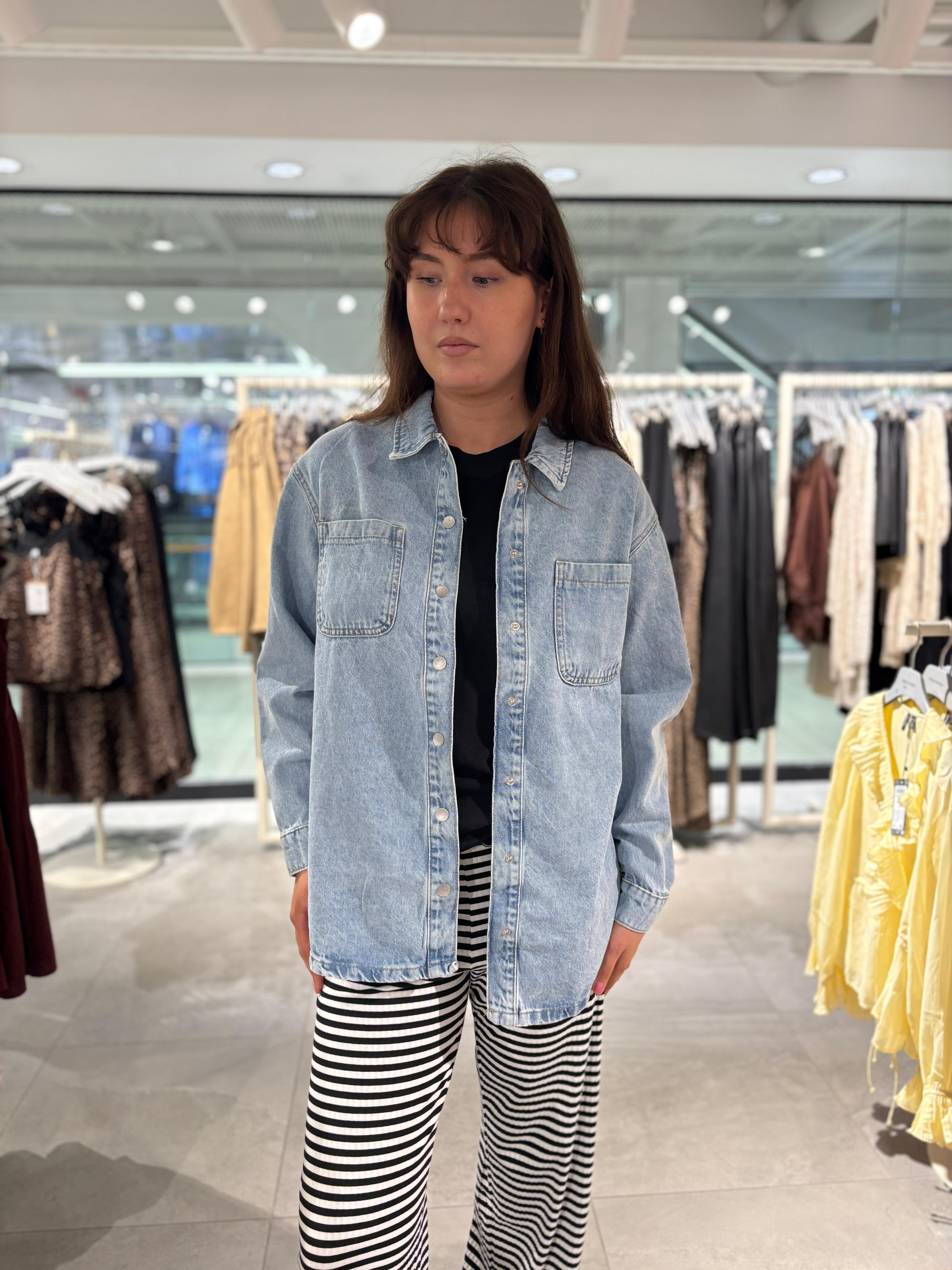 NMALVA Jacket - Light Blue Denim